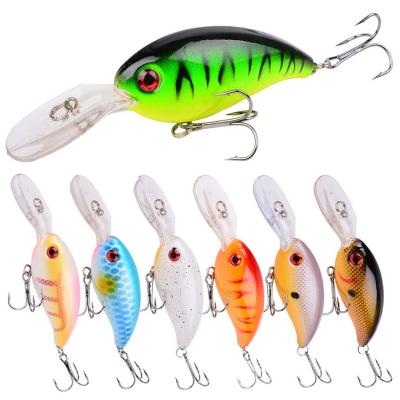 China Plastic Crank Artificial Fishing Lures Crankbait Leurre De Bass Pike Trolling Pesca Tackle Wobbler 14g 10cm Minnow Isca Lure Bait for sale