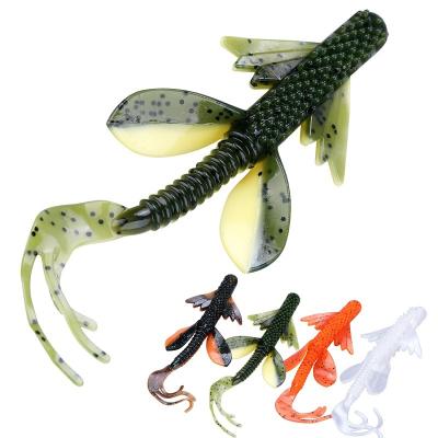 China Amazon Silicone New Hot Selling Lure 125mm Realistic Soft Rubber Fishing Lures 10g Saltwater/Freshwater Fishing Tackle for sale