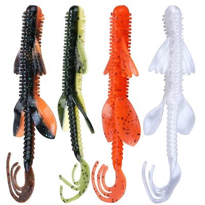 China Silicone Cheap Customized High Quality PVC Fishing Lure Small Soft Bait Popular Artificial Soft Baits for sale