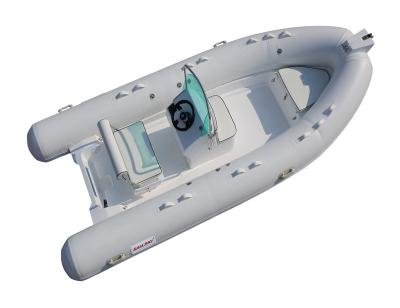 China Fiberglass SAILSKI 480 Rib Boat (4.8m/15.75ft Length, Hypalon Tube, Fiberglass Hull, 60hp Outboards) for sale