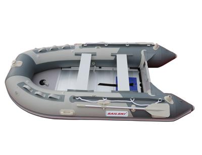 China PVC SAILSKI 3.3m PVC inflatable boat, aluminum floor or airdeck floor for sale