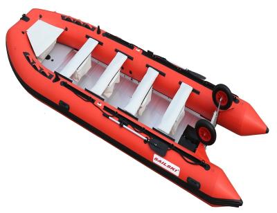 China SAILSKI PVC inflatable boats for sale 2.7m/3m/3.3m/3.6m/3.8m/4.3m/4.7m/5m/5.5m, CE approved for sale