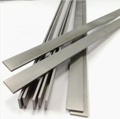 Cina zhuzhou good Tungsten carbide strips YG8 YG6X cemented carbide plates Tungsten carbide bar for wood in vendita