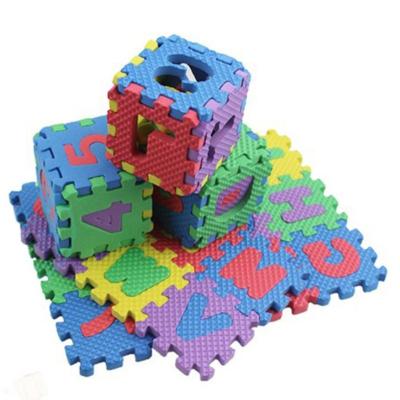 China High Quality Educational Toy 36 PCS Child Play Mat Crawling Baby Puzzle Mat Alphabet Foam Play Mats for sale