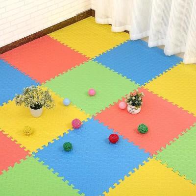 China Eco-freindly Puzzle Children's Blanket EVA Carpet Interlocking Exercise Mat Baby Game Gym Mat for sale