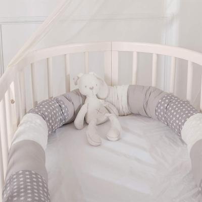 China Baby Dustproof Breathable High Quality Sleep Hutch Plush Crib Decor Crib Bumper Bed Bumper for sale