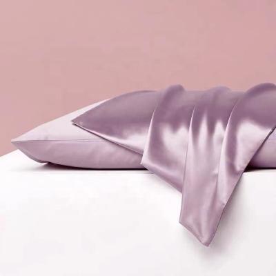 China Custom 22mm Eco-friendly Non-Toxic 100% Pure Mulberry Silk Pillow Covers for sale