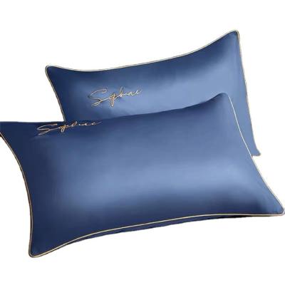 China Non-Toxic Satin Pillow Cases Queen Size Pillow Covers Envelope Closure for sale