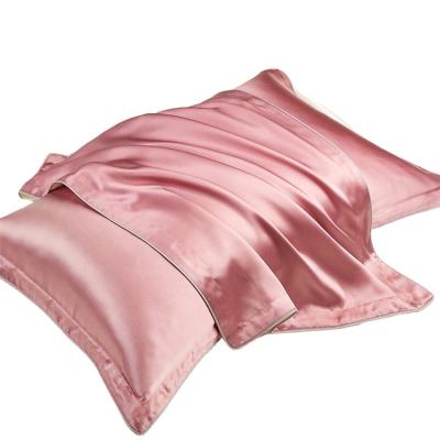 China China Wholesale Non-Toxic 100% Mulberry Silk Satin Anti Bacterial Single Pillow Case For Bulk for sale