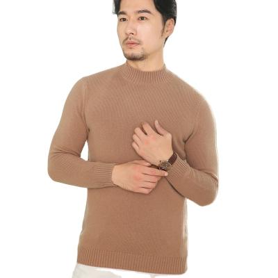 China Anti-wrinkle Winter Mens Turtle Neck Extra Thick Woolen Half Sweater With Long Sleeves for sale