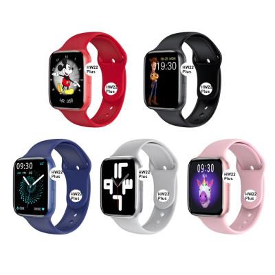 China MP3 Playback Dropshipping Service HW22 PLUS Relojes Support Call Health Fitness Tracker Music Smart Watch for sale