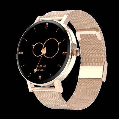 China MP3 Playback Device F18S Smart Heart Rate Smart Watches Phone Calling And Sleep Monitor Wristband Gold Color Made In China for sale