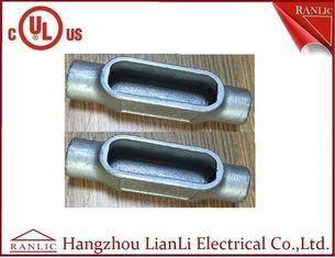 China Hot Dip Galvanized Type C Conduit Body Rigid IMC Conduit NPT Thread 2-1/2