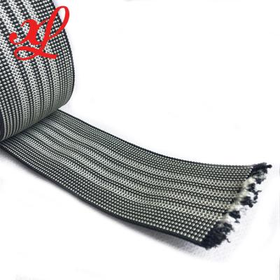 China Green color elastic sofa webbing elastic band for furniture straps furniture upholstery strap for sofa seat for sale