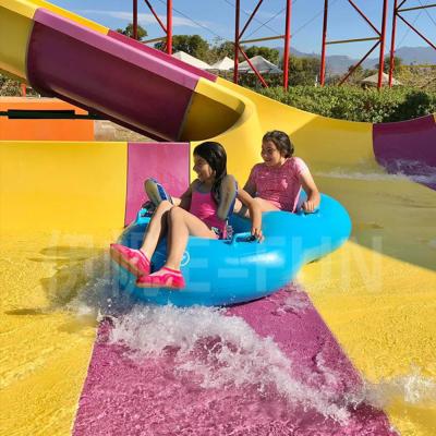 China Amusement /Water Park MIni Boomerage Kids Water Slide Fiberglass For Aqua Park for sale