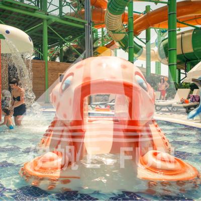 China Fun Garbage Fishing Waters / Fiberglass Water Pool Toys For Kids Water Park Slide Body: 6-8mm; Flange: 8-10mm outdoor gear fun for sale