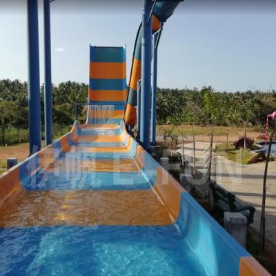 China Adult Water Park/Aqua Water Park Fiberglass Water Slide Splash Pad Slide Body: 6-8mm; Flange: 8-10mm surface fitting by Sea Sri Lanka Project for sale