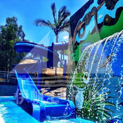 China Water Park Australia Vacation Water Park 9000 Fiberglass Water Slide For Water Park Equipment For Sale for sale