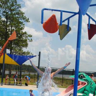 China Children water play splash pad water park pour bucket for sale