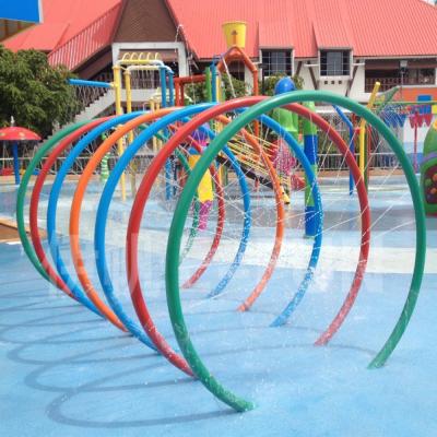 China Splash Pad Kids Water Park Water Pool Toys Rainbow For Kids 4 Color Gallery D 1.8M for sale