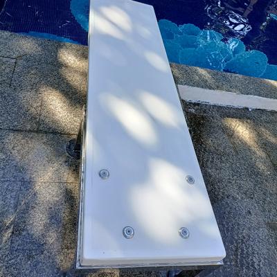 China 2022 New Design Customized Swimming Pool White Tread Board Holder Just For Swimming Pool for sale