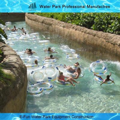 China For Outdoor Water Park Swimming Pool Lazy River With Wave Making Machine for sale