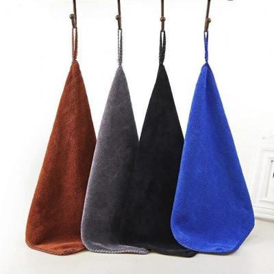 China Sustainable Solid Color 80%Polyester &20%Polyamide Microfiber Cleaning Towel for sale