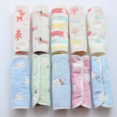 China Wholesale 100%cotton gauze baby sling carrier antibacterial bibs for sale