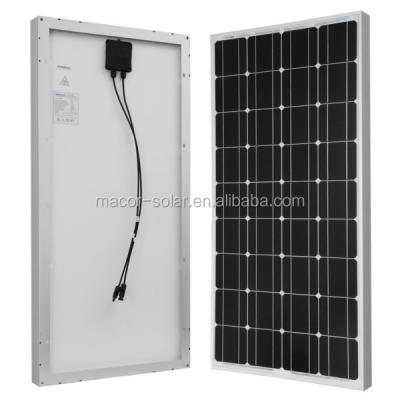 China High Efficiency Macro-Solar Cheap Monocrystalline Photovoltaic Module China Commercial / Household 100W Solar Panel for sale