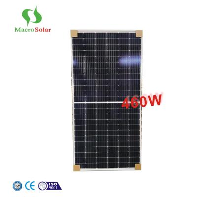 China New arrival 460w half 460(144) solar panels perc cells M6 solar cell mono array 1 macro solar module MS-M for sale