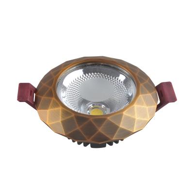 China Cob39 Good Quality Modern 5W 7W 12W Die Casting Aluminum Recessed Cob Led Downlight for sale