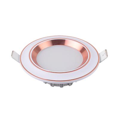 China Modern DL01 Anti Glare Office Commercial Aluminum 5w 10w Indoor Ceiling Recessed LED Downlight for sale