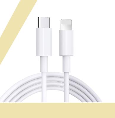 China Data Tansmission/Charging For iPhone For iPad 2m PD 12w type c cable  fast charging cable for iphone  power bank self-provided data line for sale