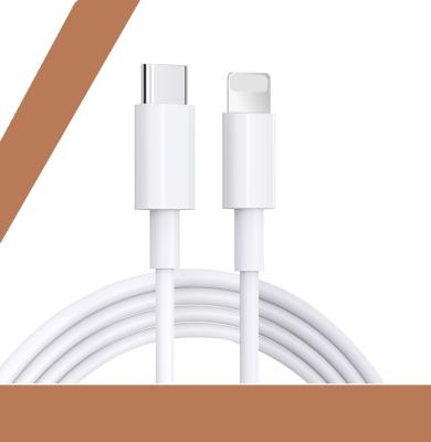 China Data Tansmission/Charging For iPhone For iPad 2m PD 12w type c cable  fast charging cable for iphone telescoping data line for sale