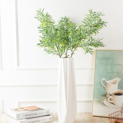 China Real High Quality Simple Hotel Home Decorative Hot Selling Willow Bud Artificial Plant Real Touch Plant for sale