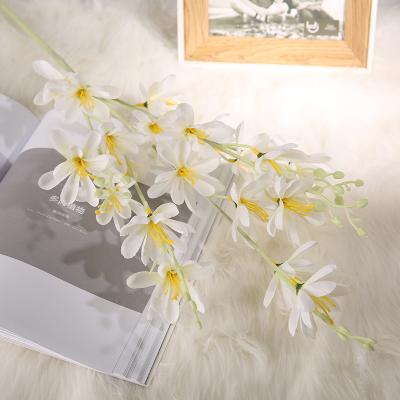 China Silk Home Flower Arrangement Art Hotel Office Decorative Flower Five Fork True Magnolia Artificial Flower for sale