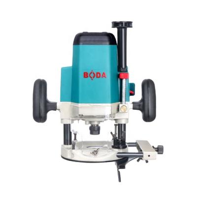 China Wholesale Custom Boda R5-12B Portable Electric Router Trimmer Wood Working Woodworking Tool 220V 1850W for sale