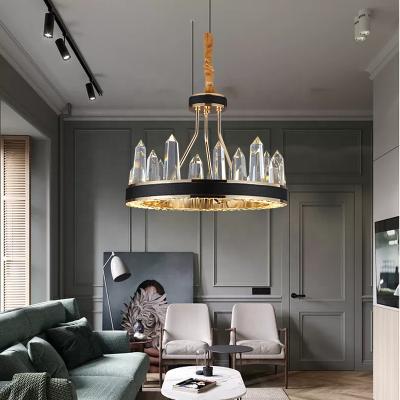 China Luxury Home Crystal Chandeliers Pendant Lights for Home Living Room for sale