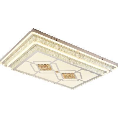 China 2020 New Product Outdoor Mounted LED 220v Input Voltage Stainless Steel Modern Crystal Ceiling Light for sale