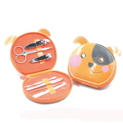 China Girl Lovely Mini Manicure And Pedicure Nail+foot Finger Nail Dog Shape Set At Home for sale