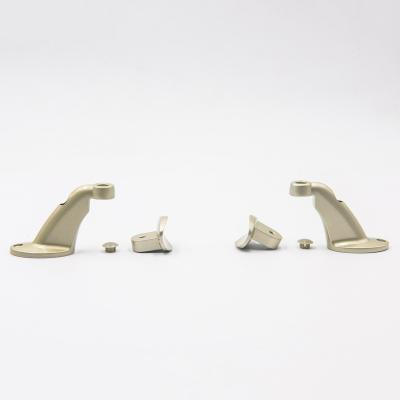 China Modern golden aluminum alloy silverstair srailings building construction handrail accessories for sale