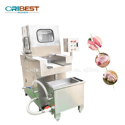 China Industrial meat processing chicken injection machine with 48 needles brine injector meat injection machine for sale