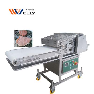 China Customizable Small Meat Processing Fine Art Underback Meat Flattener Beef Steak Press Machine for sale