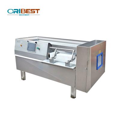 China Easy Operation High Capacity Fresh Meat Dicer Machine / Cucumber Dicer Machine for sale