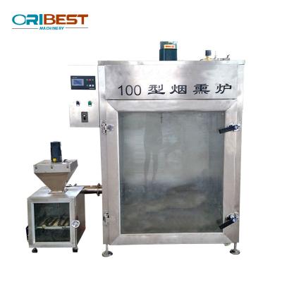 China Easy Operation High Productive Smoke Machine For Chicken Pork Beef Fish Sausage Cheese for sale