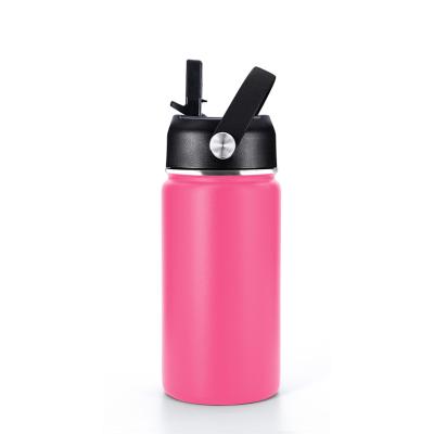 China Sustainable Style Custom Gym 12oz Double Wall Insulated Stainless Steel Water Bottle for sale