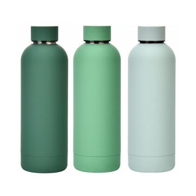 China Sustainable Wholesale 500ml 750ml Sport Double Wall Insulated Stainless Steel Drink Water Bottle for sale