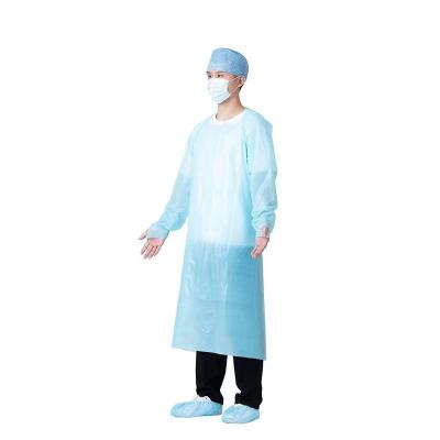 China Isolation Soft Coveralls PPE Disposable Gowns Isolation Gown With CE PPE Isolation Gown 100 Per Box for sale