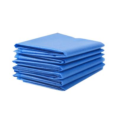 China Cosmetology 80*200cm Non-woven Convenient Bed Sheet Water Proof Nonwoven Disposable Bed Sheet for sale