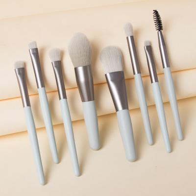 China Angular Blush 2021 High Quality Professional Brand Custom Portable Travel Mini Makeup Brush Set for sale